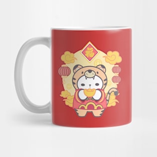 Ferocious Prosperity: Tiger Chinese Zodiac! Mug